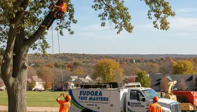 Professional tree removal service in Overland Park KS by certified arborists