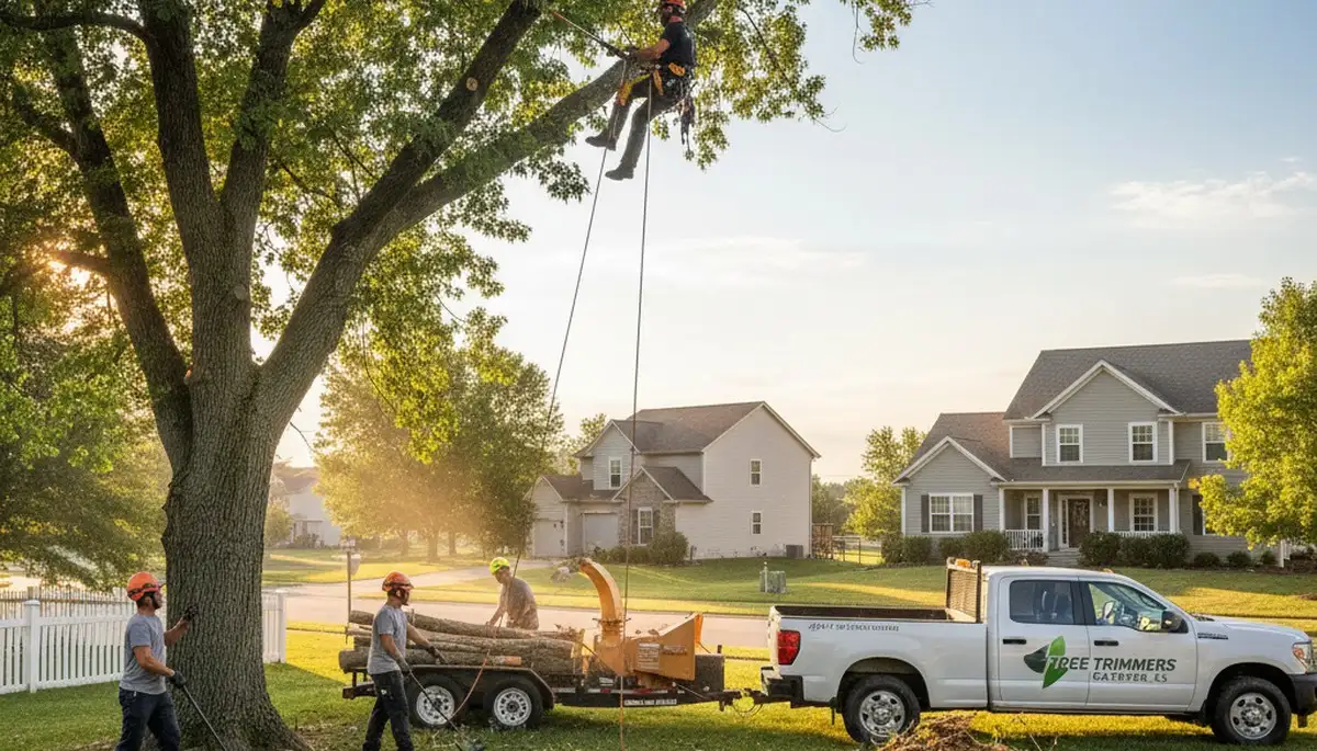 Professional tree removal service in Overland Park, KS by certified arborists