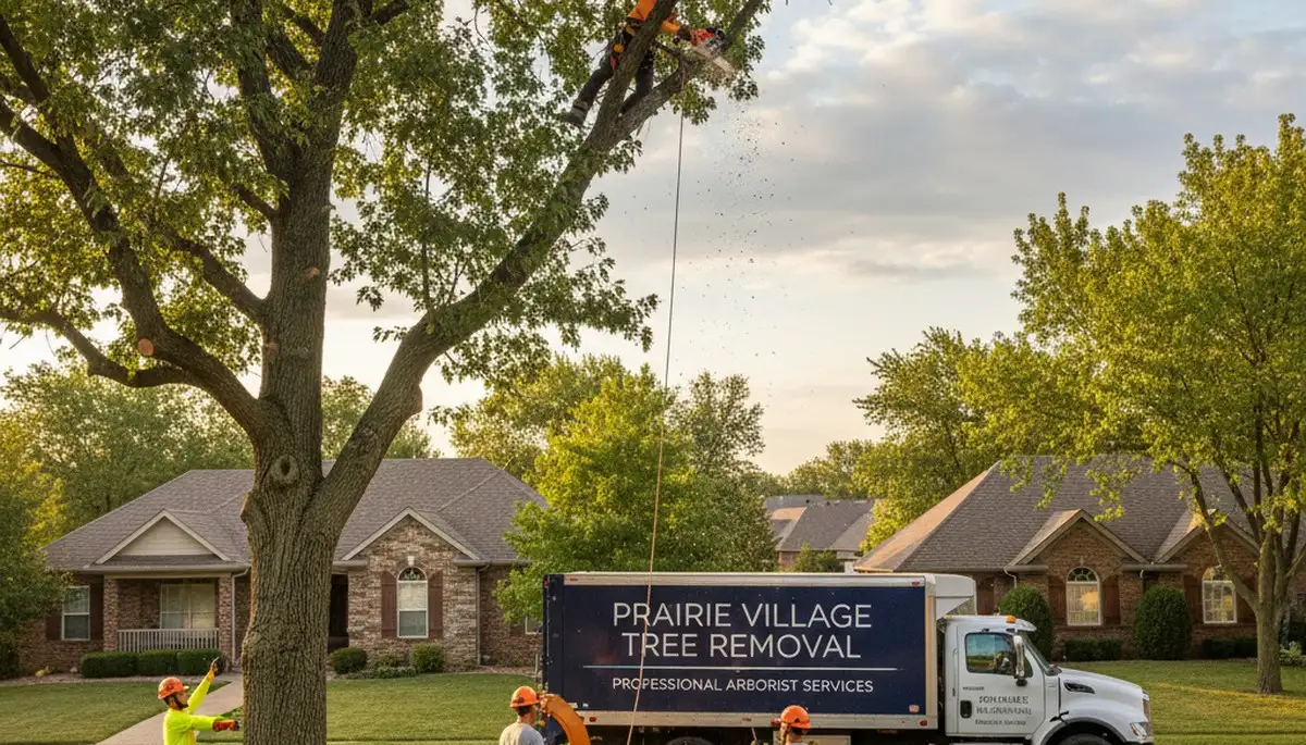 Professional tree removal service in Overland Park KS by local certified arborists